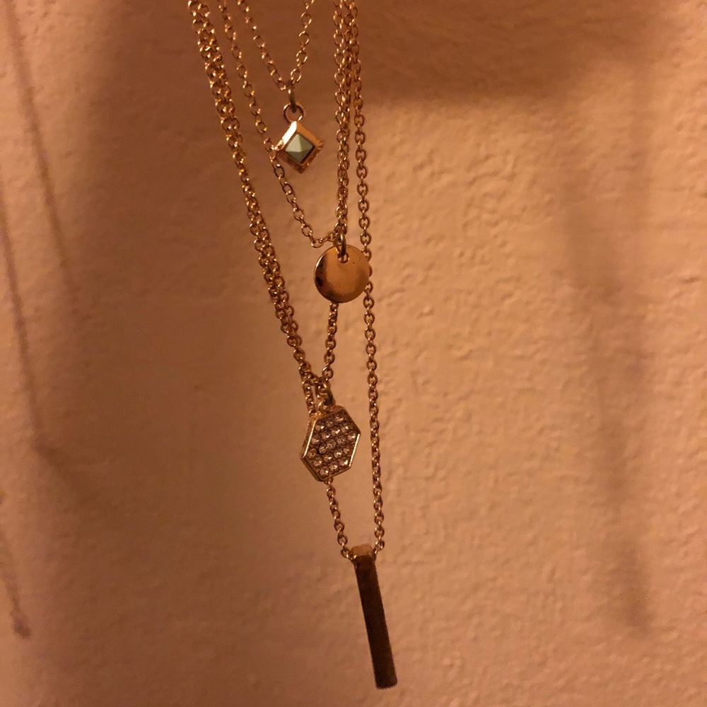 Layered necklace
